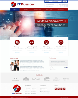 Web Design by Emmanuel for this project | Design: #4082700