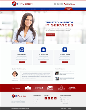 Web Design by Emmanuel for this project | Design: #4089301
