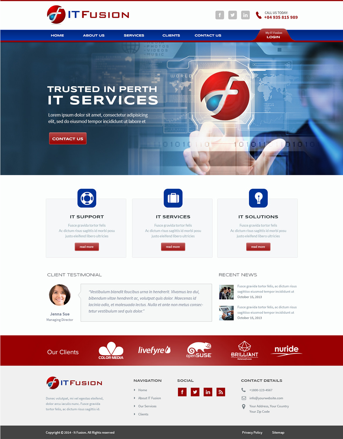 Web Design by Emmanuel for this project | Design #4089302