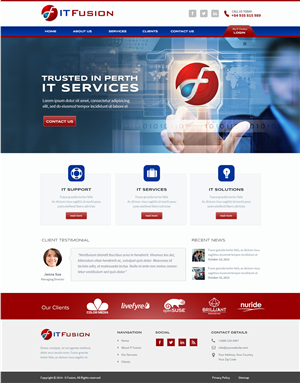 Web Design by Emmanuel for this project | Design: #4089302