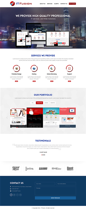 Web Design by Mayank Patel for this project | Design: #3987249