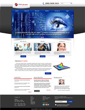 Web Design by DesignXyz for this project | Design: #4021495