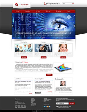 Web Design by DesignXyz for this project | Design: #4021510