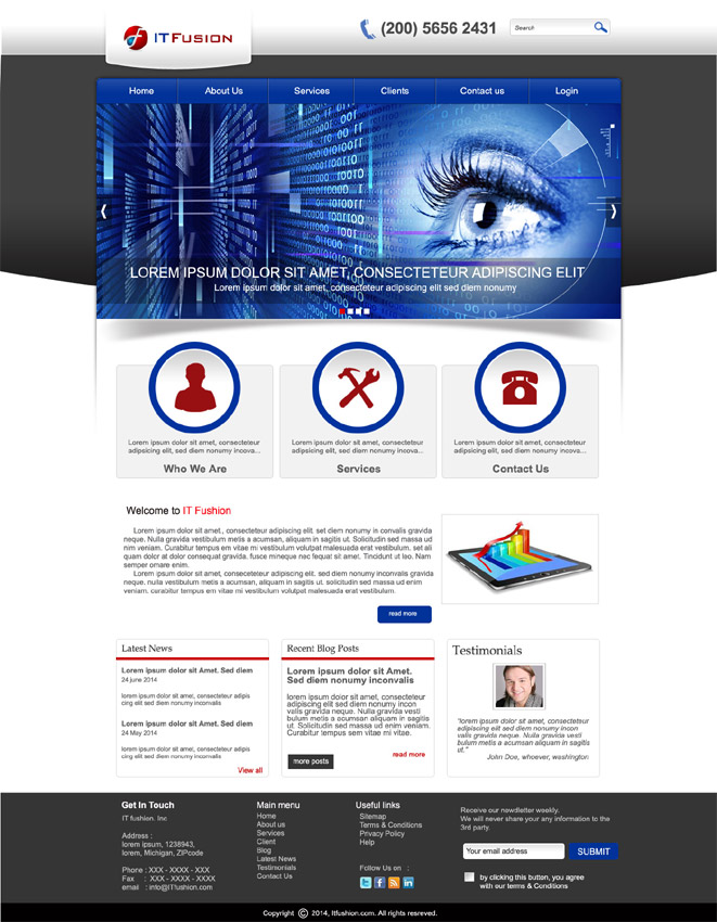 Web Design by DesignXyz for this project | Design #4026820