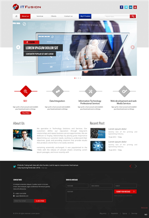 Web Design by pb for this project | Design: #3992123