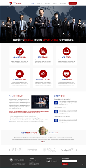 Web Design by pb for this project | Design: #3992125