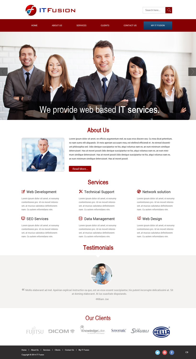 Web Design by pb for this project | Design #3992148