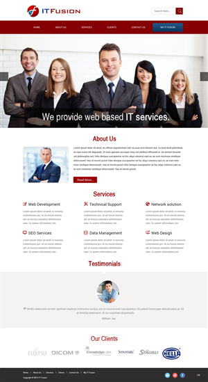 Web Design by pb for this project | Design: #3992148