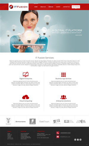 Web Design by pb for this project | Design: #3992152