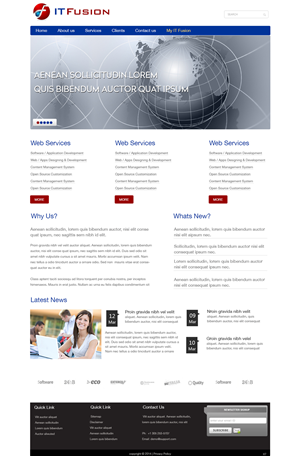 Web Design by pb for this project | Design: #3992155