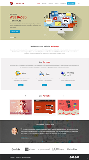 Web Design by pb for this project | Design: #3992157