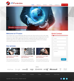 Web Design by pb for this project | Design: #3992168