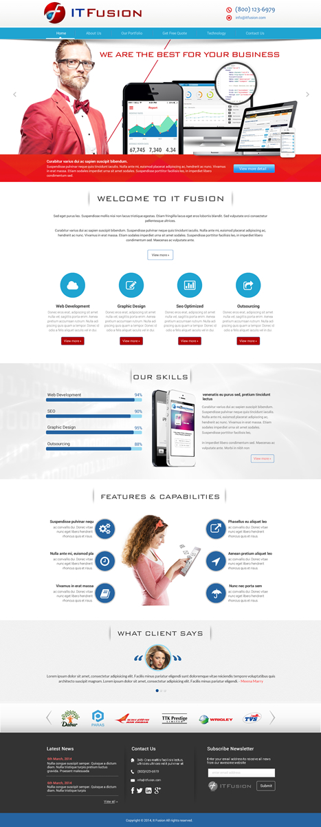 Web Design by Behriatech for this project | Design #3987608