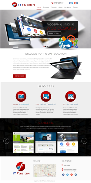 Diseño Web por Behriatech para este proyecto | Diseño #3993512