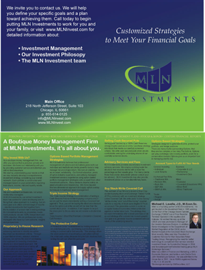 Brochure Design by Tracy04 for this project | Design #1123910