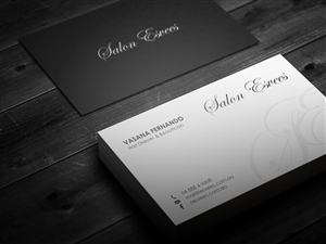 Salon Esvees | Business Card Design by logodentity