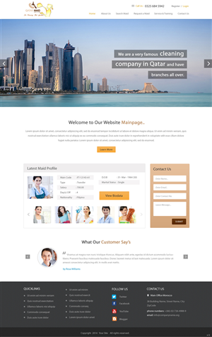 Web Design by pb for this project | Design: #3992590