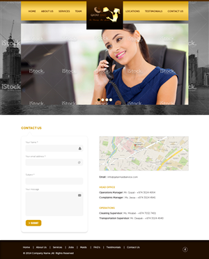 Web Design by pb for this project | Design: #4606849