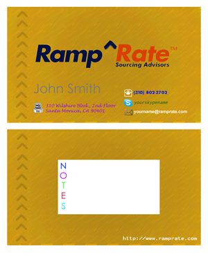 Business Card Design by YaM for this project | Design #1078934