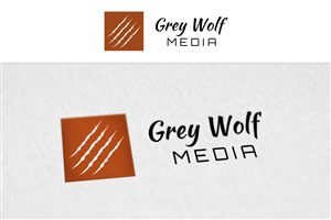 Logo Design by ketoprofen for Grey Wolf Media | Design: #4064153