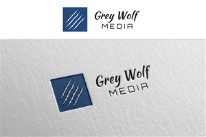 Logo Design by ketoprofen for Grey Wolf Media | Design: #4064339