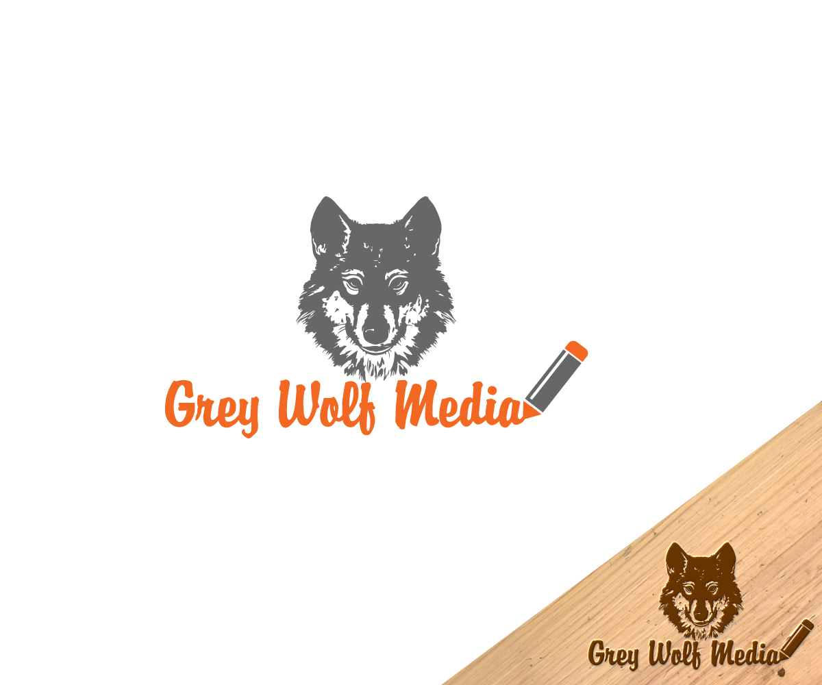Diseño de Logo por CreativeTrick para Grey Wolf Media | Diseño #4016511