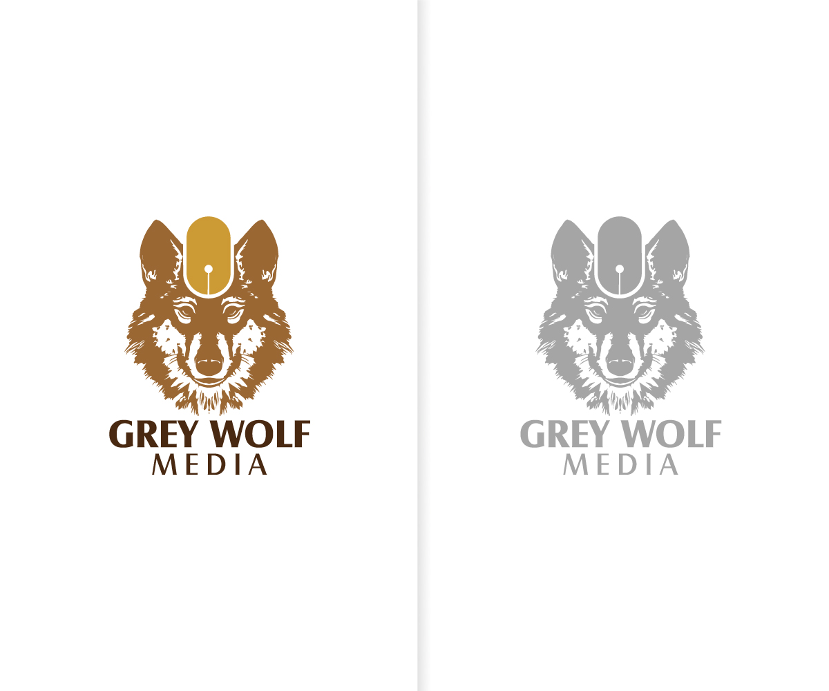 Diseño de Logo por CreativeTrick para Grey Wolf Media | Diseño #4016517