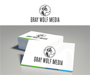 Logo Design by CreativeTrick for Grey Wolf Media | Design: #4016528