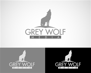 Logo Design by Seema Gupta for Grey Wolf Media | Design #3988731