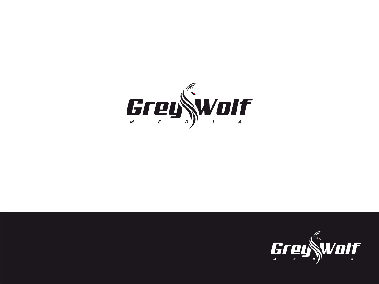 Design de Logo par Atvento Graphics pour Grey Wolf Media | Design #4040248