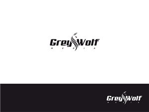 Logo Design by Atvento Graphics for Grey Wolf Media | Design: #4040248