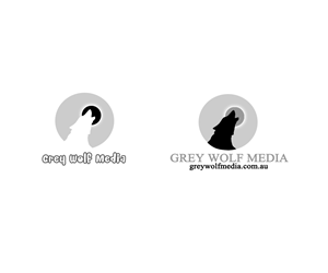 Logo Design by R O N I E for Grey Wolf Media | Design: #4033420