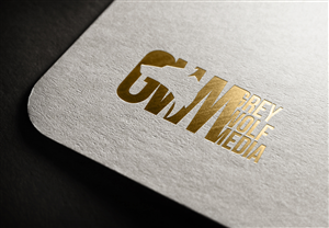 Logo Design by studio-sfp.com for Grey Wolf Media | Design: #4002012