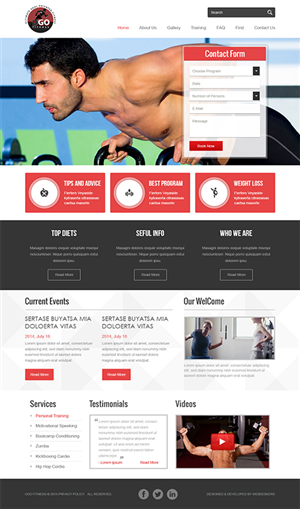 Web Design by TheCodeWire for this project | Design: #4149739