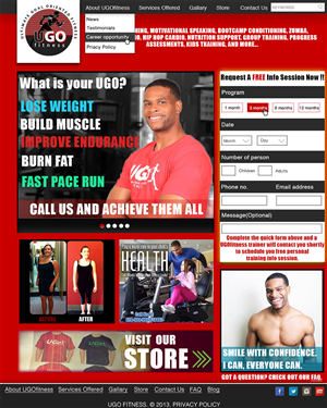 Web Design by Jack Viz for this project | Design: #4177835