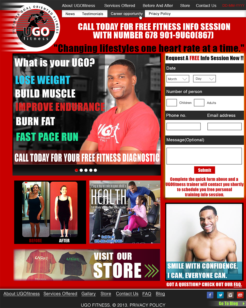 Web Design by Jack Viz for this project | Design #4224527