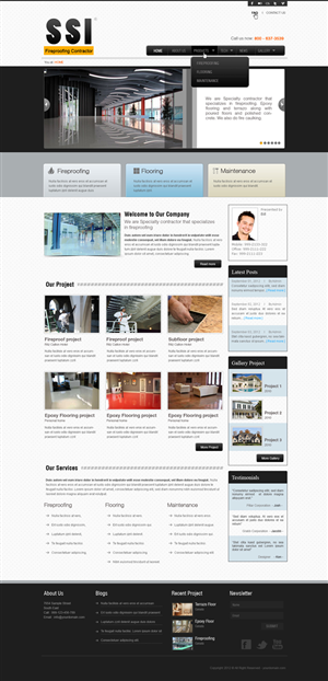 Web Design by AriefK for this project | Design: #1094812