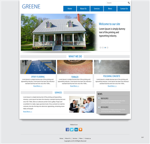 Web Design by pb for this project | Design: #1108864