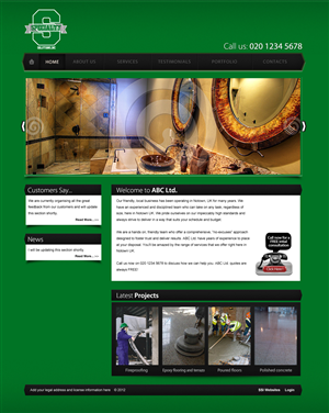 Diseño Web por Black Stallions Impressive Solutions para este proyecto | Diseño #1099285