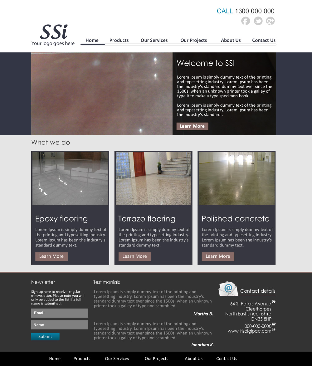 Web Design par VangelTzo pour ce projet | Design #1107992