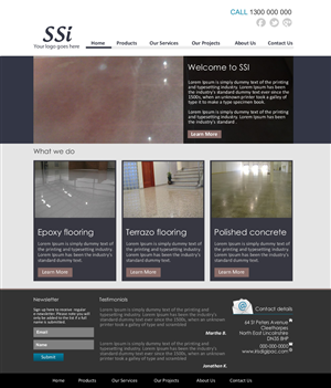 Web Design by VangelTzo for this project | Design: #1107992