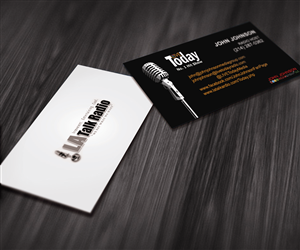 Business Card Design by Sindelar Jaroslav for LIVE Today Radio with John Johnson | Design: #4023970