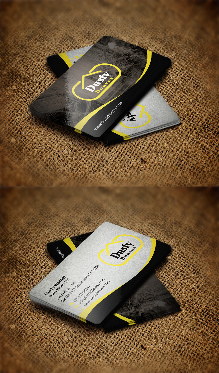 Business Card Design by Harshan for Dusty Houses | Design #4002140
