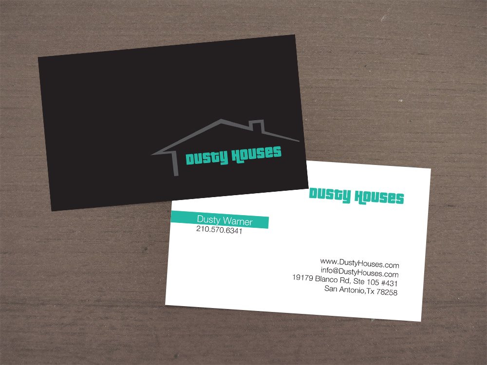 Business Card Design by RSCreative for Dusty Houses | Design #4004471