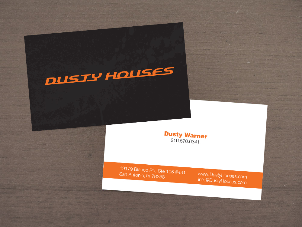 Business Card Design by RSCreative for Dusty Houses | Design #4004510
