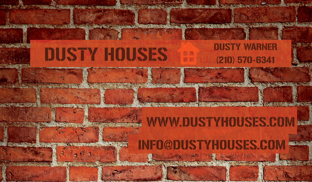 Business Card Design by Amrita Das for Dusty Houses | Design #3984631