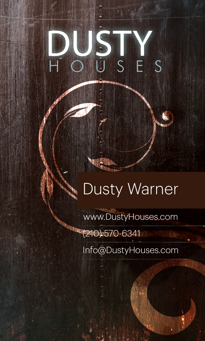 Business Card Design by Amrita Das for Dusty Houses | Design #3986449