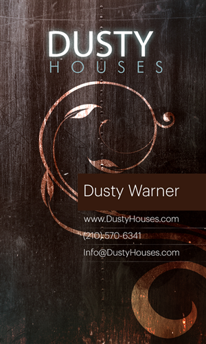 Business Card Design by Amrita Das for Dusty Houses | Design: #3986449