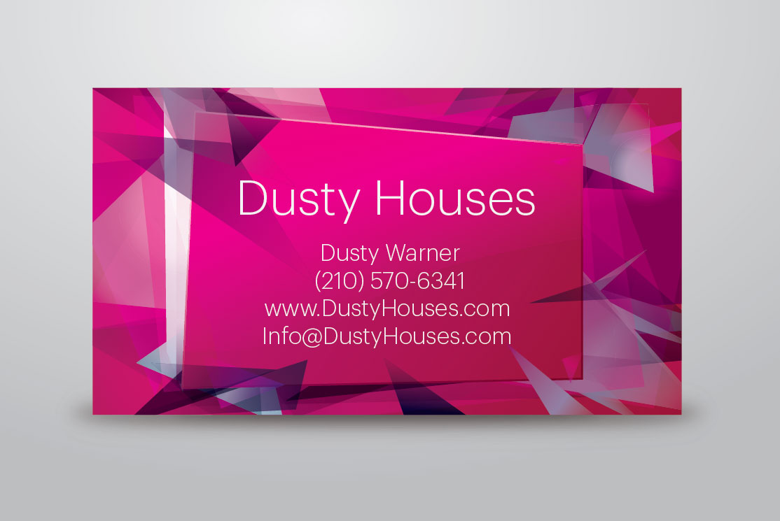 Business Card Design by Amrita Das for Dusty Houses | Design #3986454