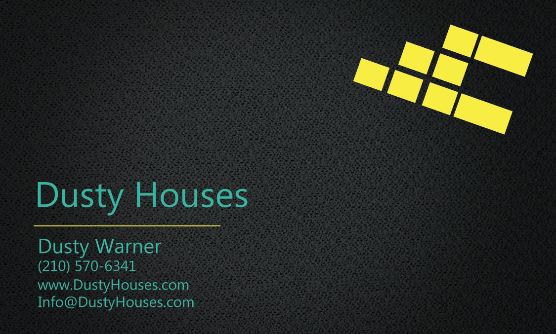 Business Card Design by Amrita Das for Dusty Houses | Design #3986457